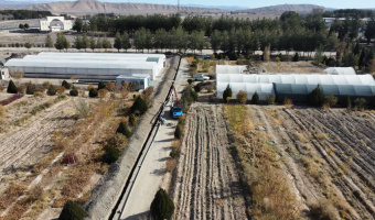 بهره‌برداری از پروژه خط انتقال آب فضای سبز دانشگاه بیرجند