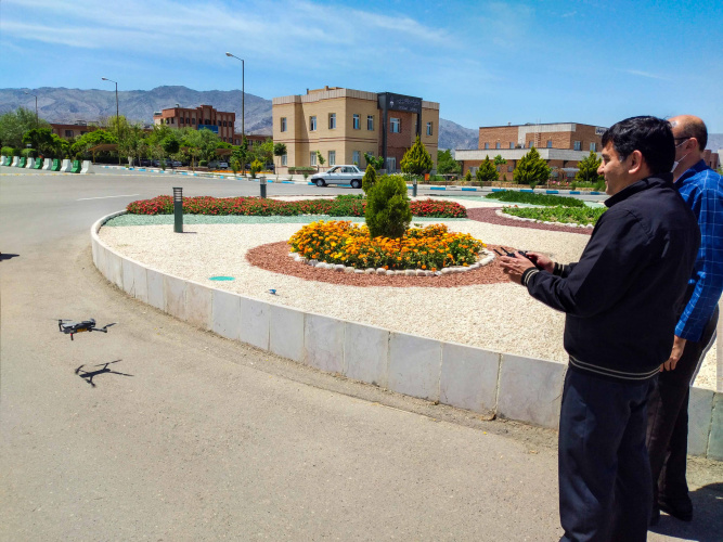 آغاز به کار نظارت هوایی حراست دانشگاه